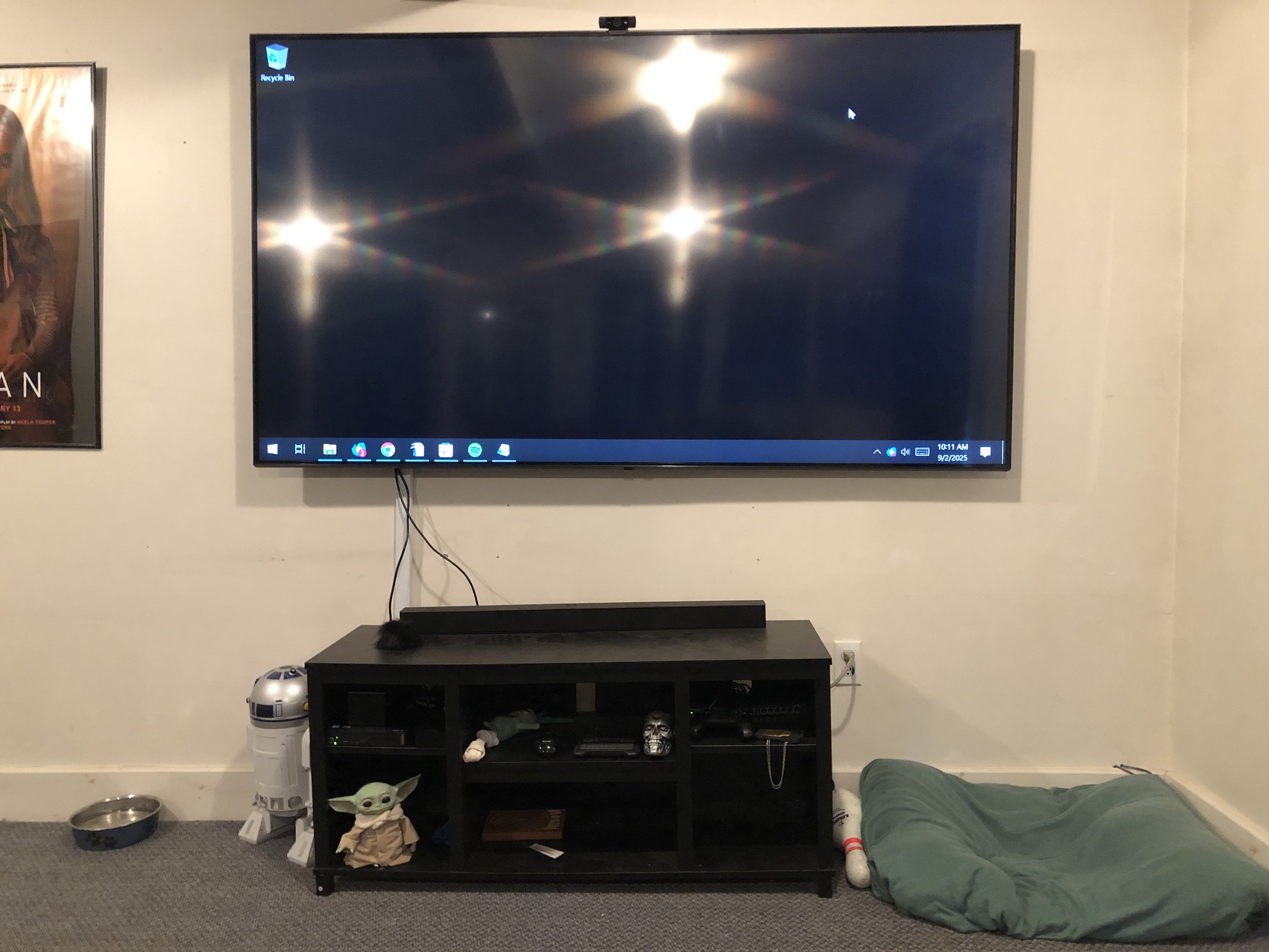 Labor Day Weekend Break Project: From Window Seals to an 80-Inch TV Computer